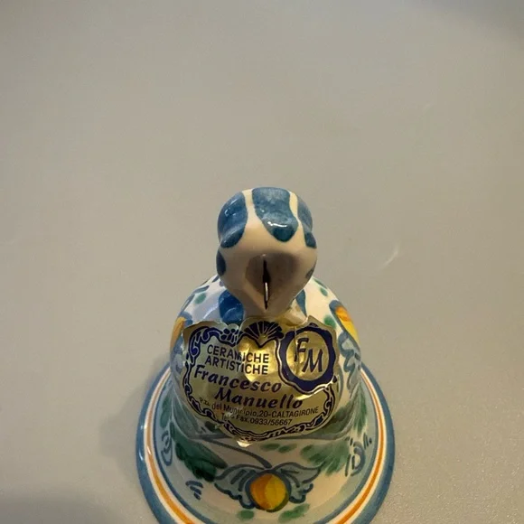 CERAMICHE ARTISTICHE Francesco Manuelle (Artist/Brand Name) Bell - Picture 3 of 8